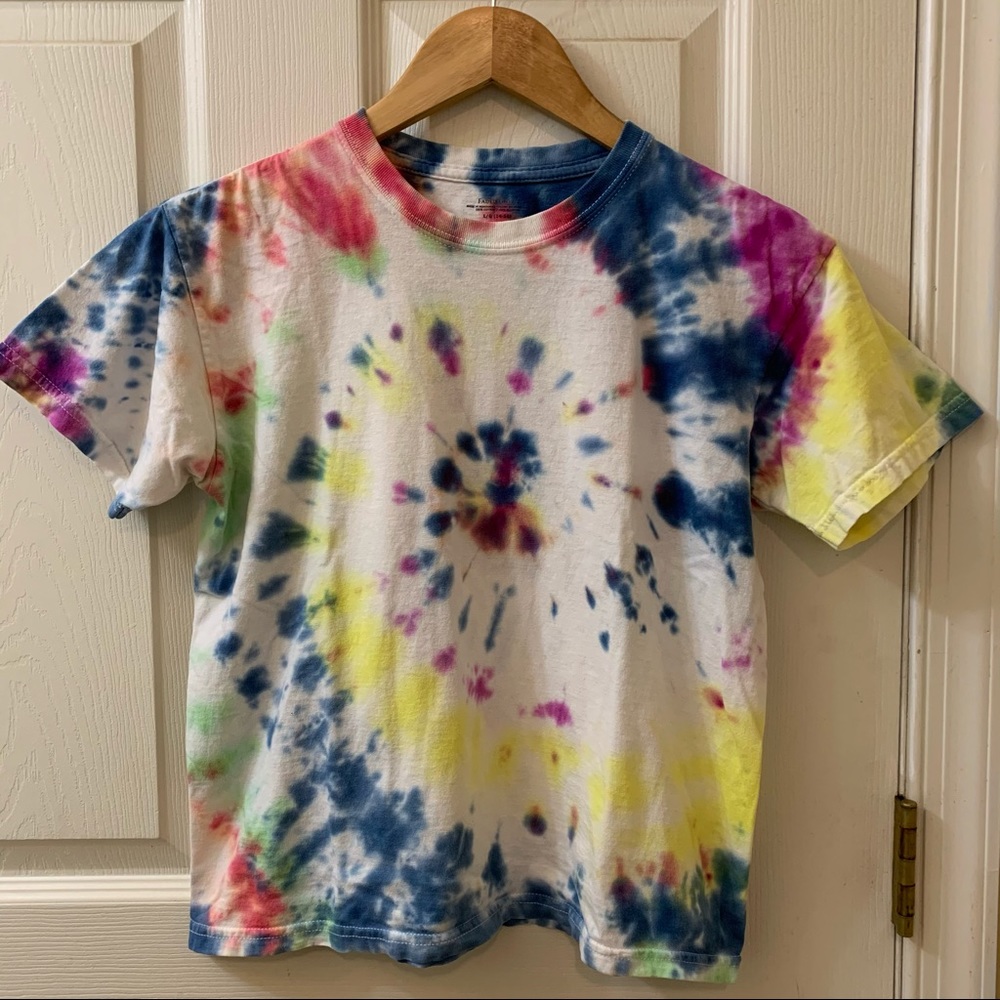 Tie dye tee shirt